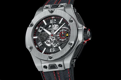 hublot big bang ferrari unico black titanium|Hublot big bang chronograph 44mm.